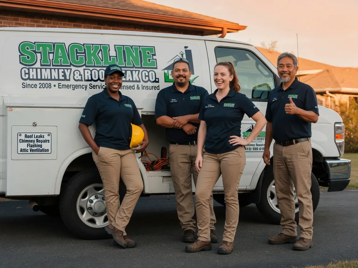 Chimney flashing repair company in Matlock, IA